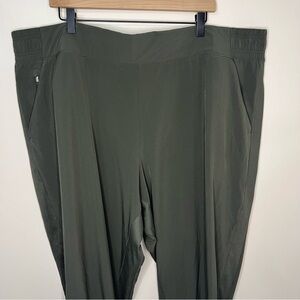 Athleta Brooklyn Jogger Army Green Women's Size 24 Athleticwear Athleisure
